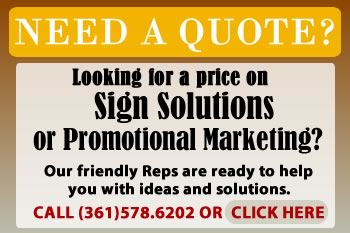 sign construction company in Victoria Texas
